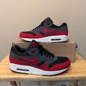Nike Air Max 1 Essentials Gym Red Anthracite